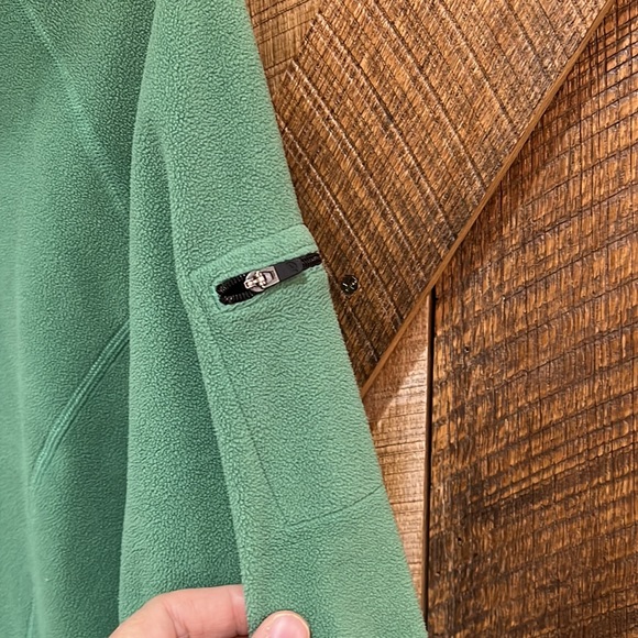 LL Bean ladies fleece quarter zip pullover size Large - Picture 4 of 6